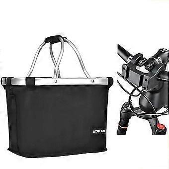 Aluminum Alloy Pet Portable Basket Waterproof Puppy Dog Cat Bicycle Carrier Outdoor Riding mascotas Accessories for Small Dogs Pet Carriers