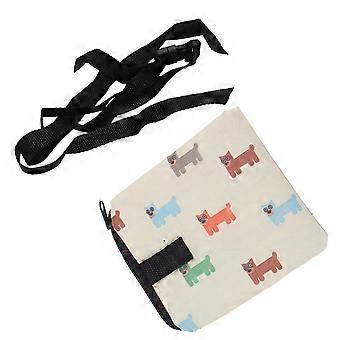 Praktisk tilbehør til hundetrening Treningsveske til kjæledyr Treningslommer Snackveske (beige)