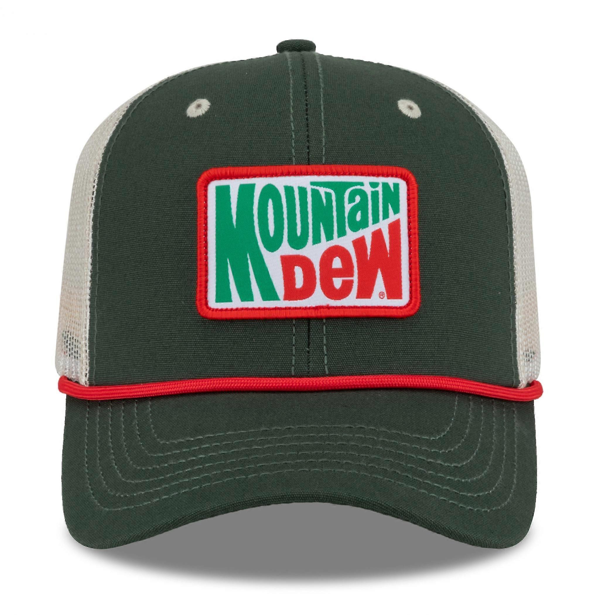 Mountain Dew Vintage Logo Patch Washed Canvas Hut