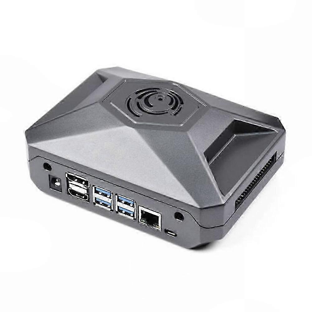 Case Compatible with Jetson Nano Developer Kit, Aluminum Alloy Radiating Enclosure with GPIO Conversion Board