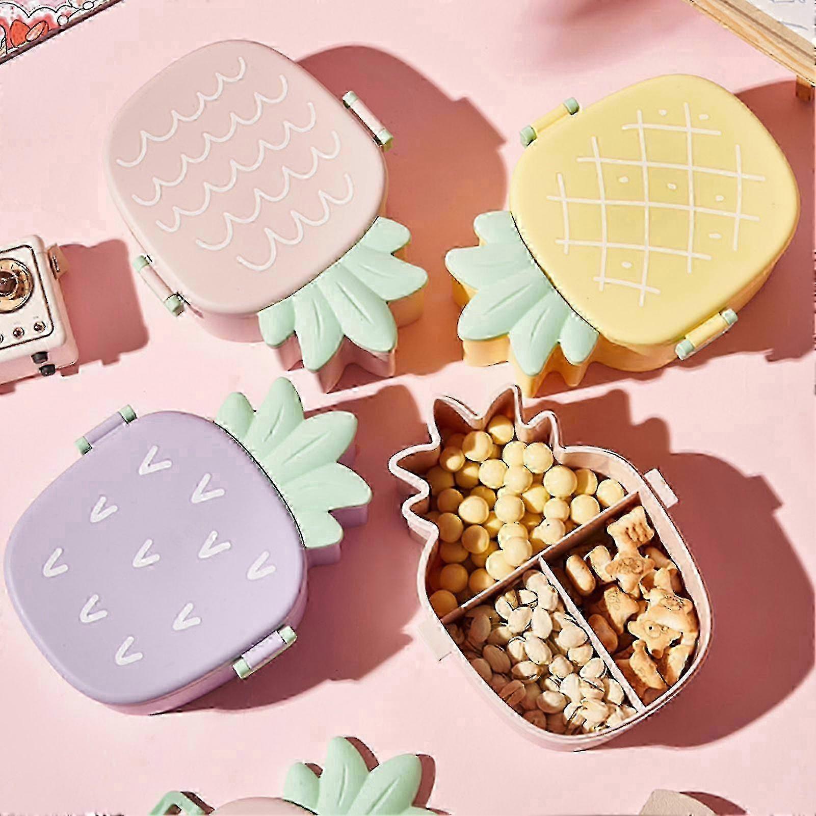 Pineapple Portable Snack Bento Box