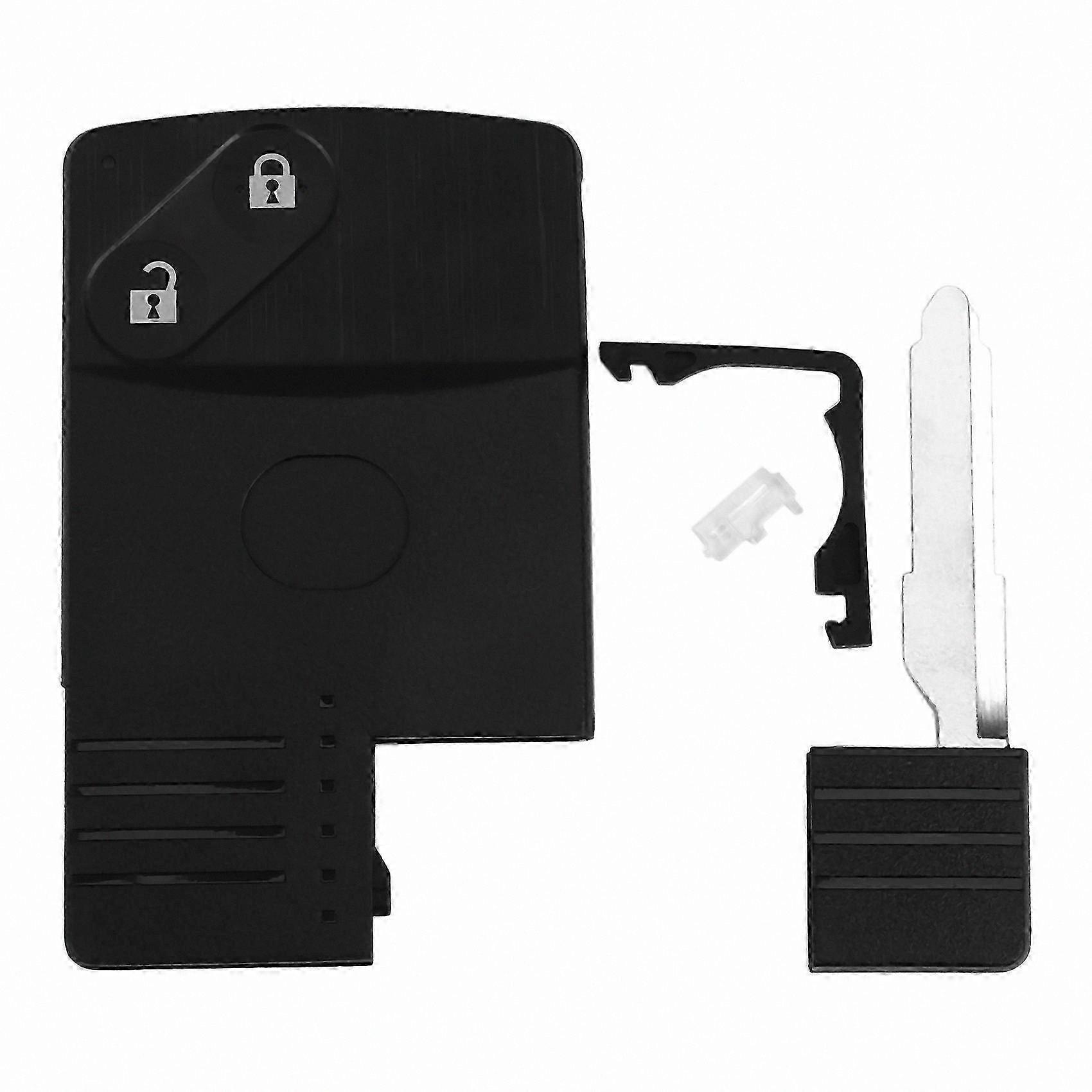 2-Button Smart Key Shell for Car Remote Control - Compatible with Multiple Models