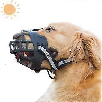 Verstellbarer, hohler Antibell-Maulkorb für Hunde