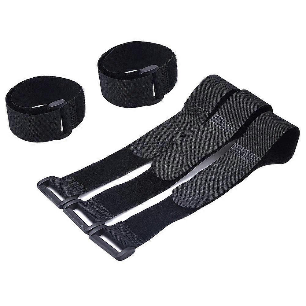 Hook and Loop Cable Ties with Reusable Cinch Design for Adjustable Cord Management and Clutter Control