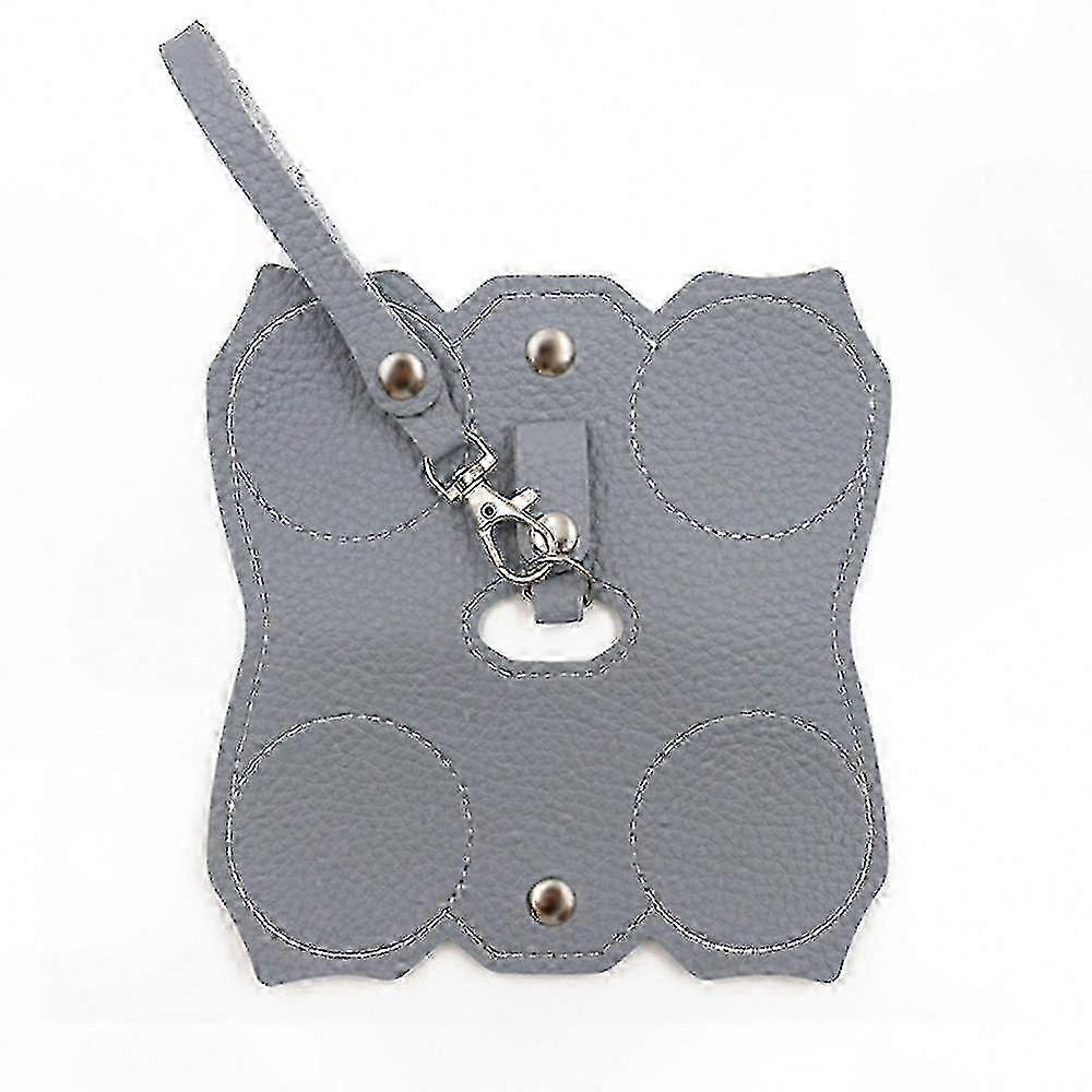 PU Leather Sunglasses Case With Snap Closure
