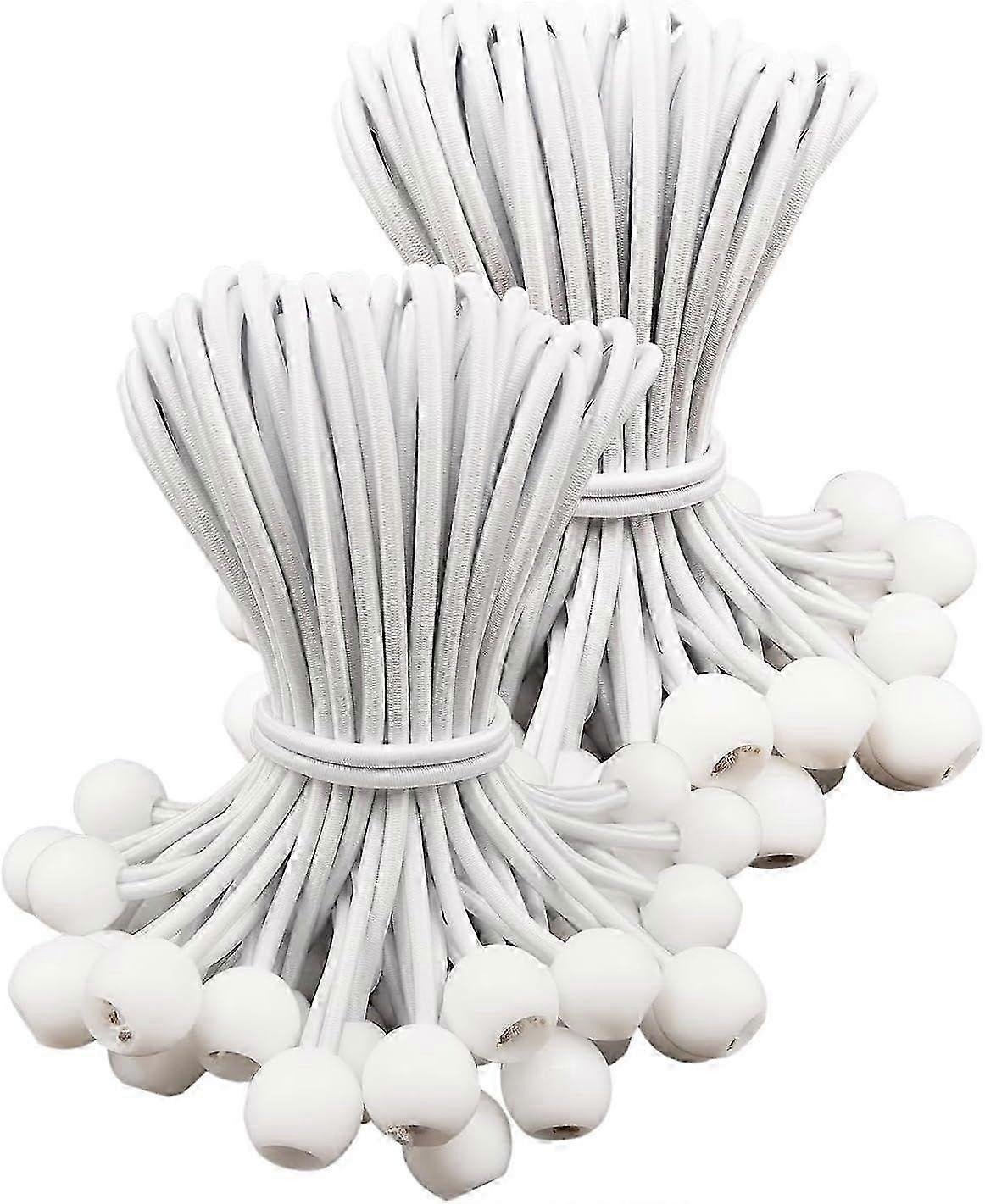 6 Inch Ball Lock Bungee Cords 100 Pack