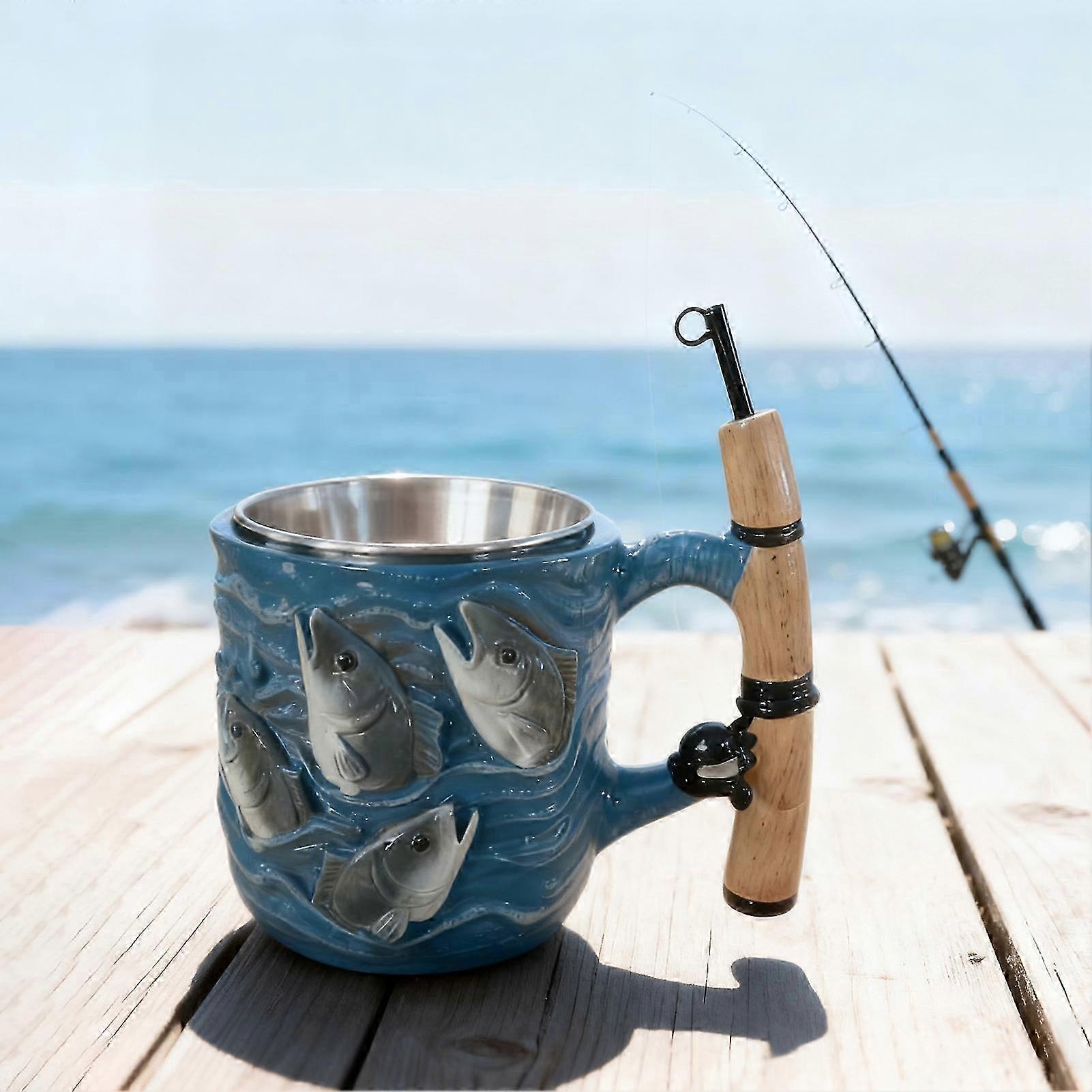 3D Ocean Fish Mug Fishing Theme
