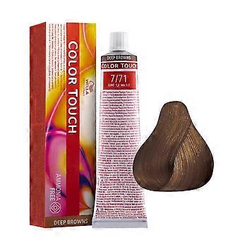 Permanente kleurstof Kleur Touch Wella Nº 7/71 (60 ml) (60 ml)