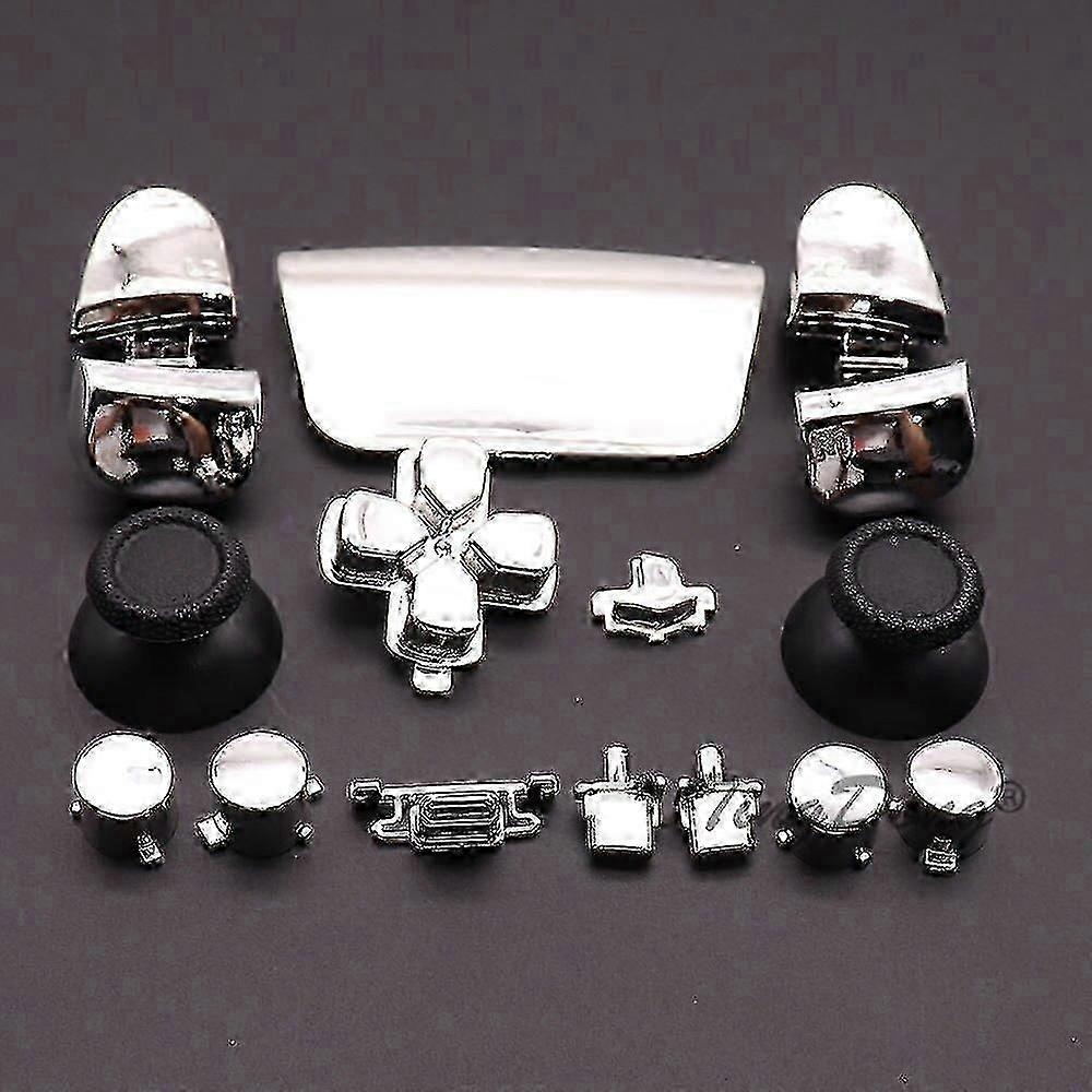 Replacement Button Kit for PS5 Controller V2 - D-Pad, Triggers, Conductive Rubber Pads