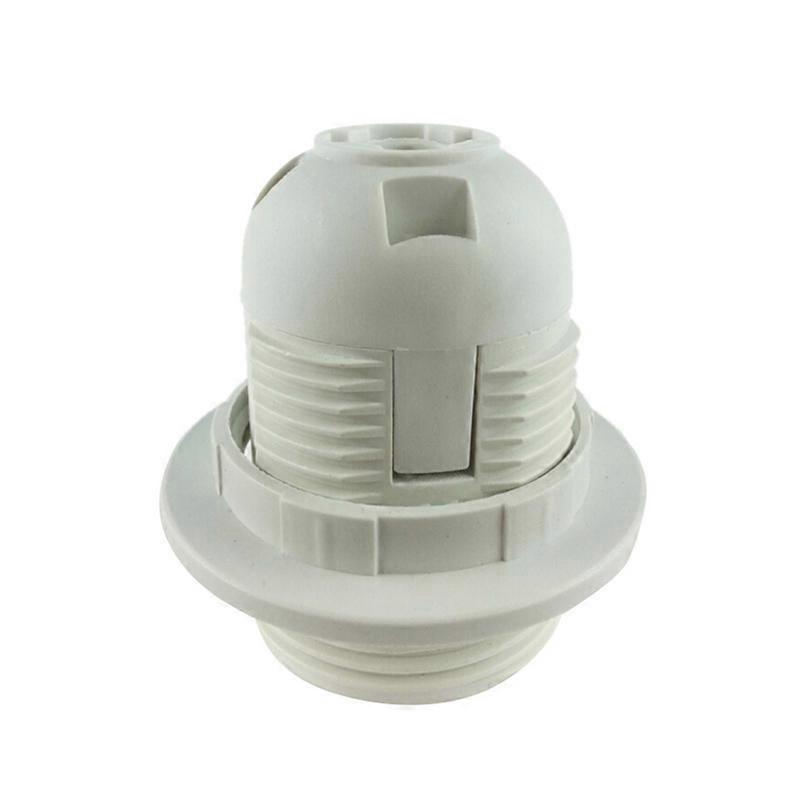 Small Screw E27 Light Bulb Lamp Holder Pendant Socket Lampshade Ring