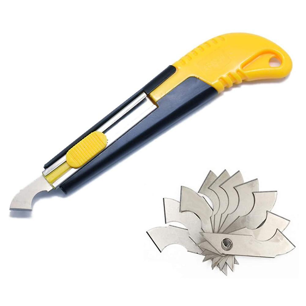 1 Piece Acrylic Cutter And 10 Blade Set, Multi-purpose Cutter With Cutting Bladesilversemaket