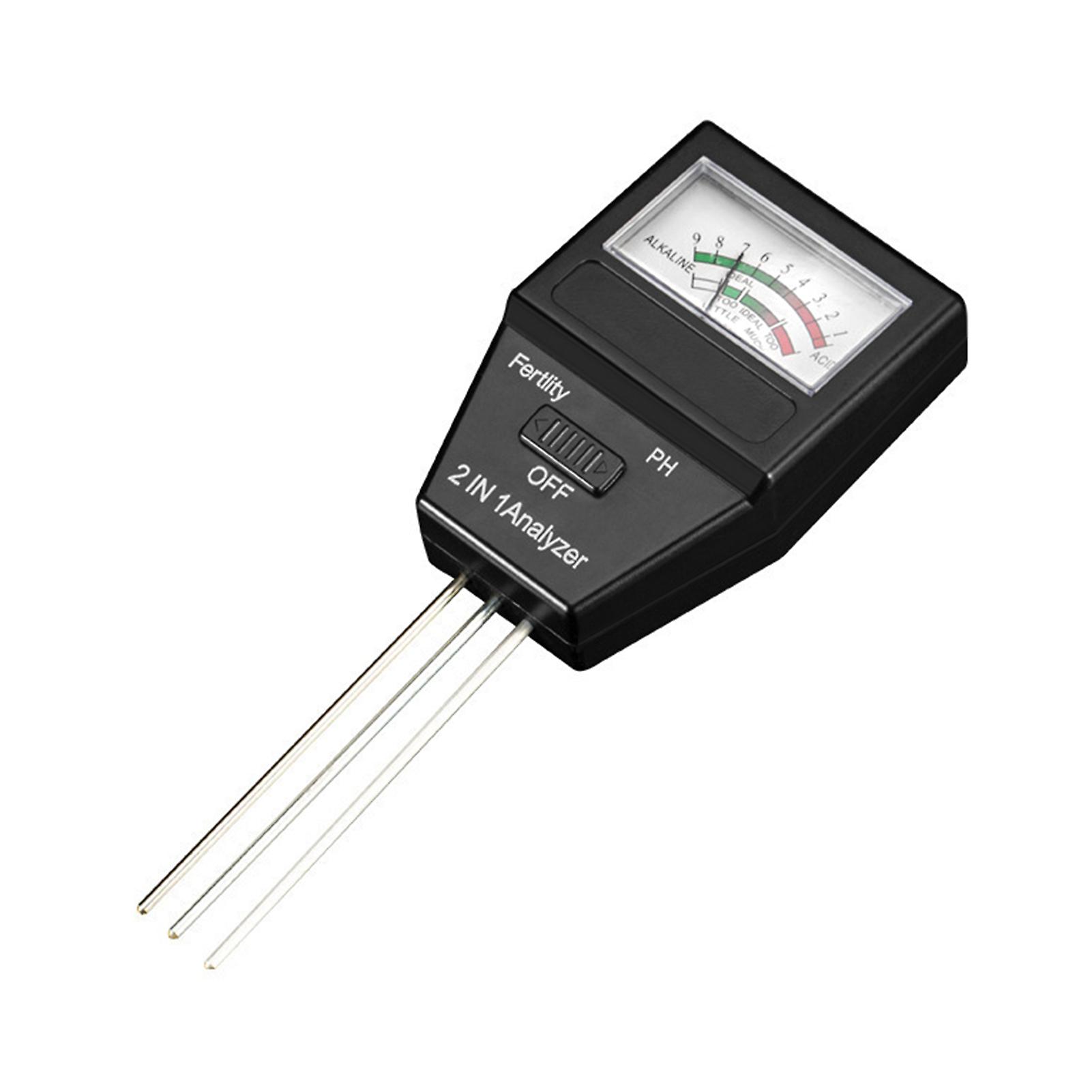 2 in 1 Bodem Ph Vruchtbaarheid Analyzer Pointer Type Multifunctionele Bodem Tester