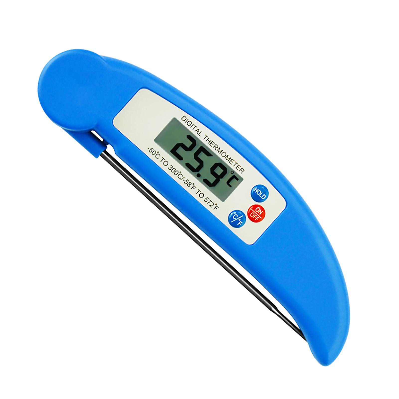 Instant Read Meat Thermometer Home Use Kitchen Portable Foldable