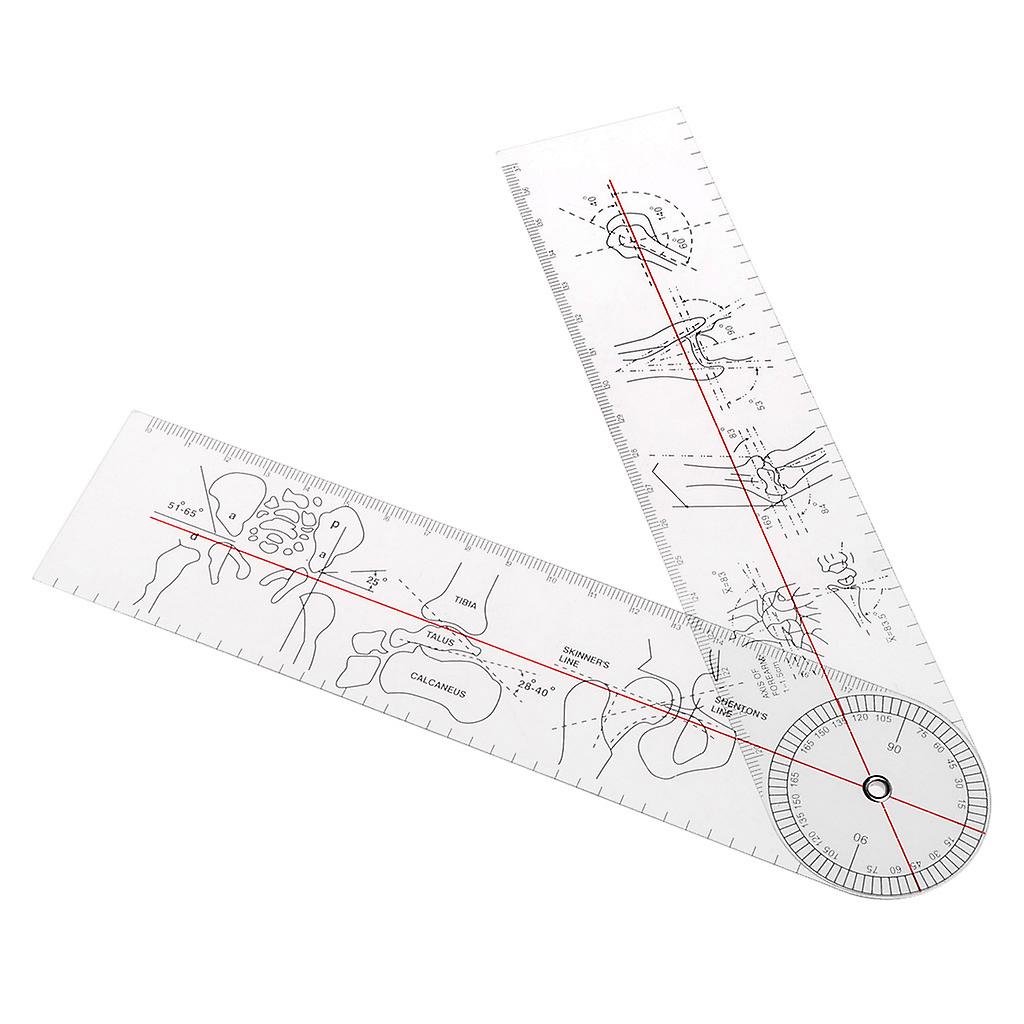 Professional Portable Orthopedic Medical Measuring Angle Ruler