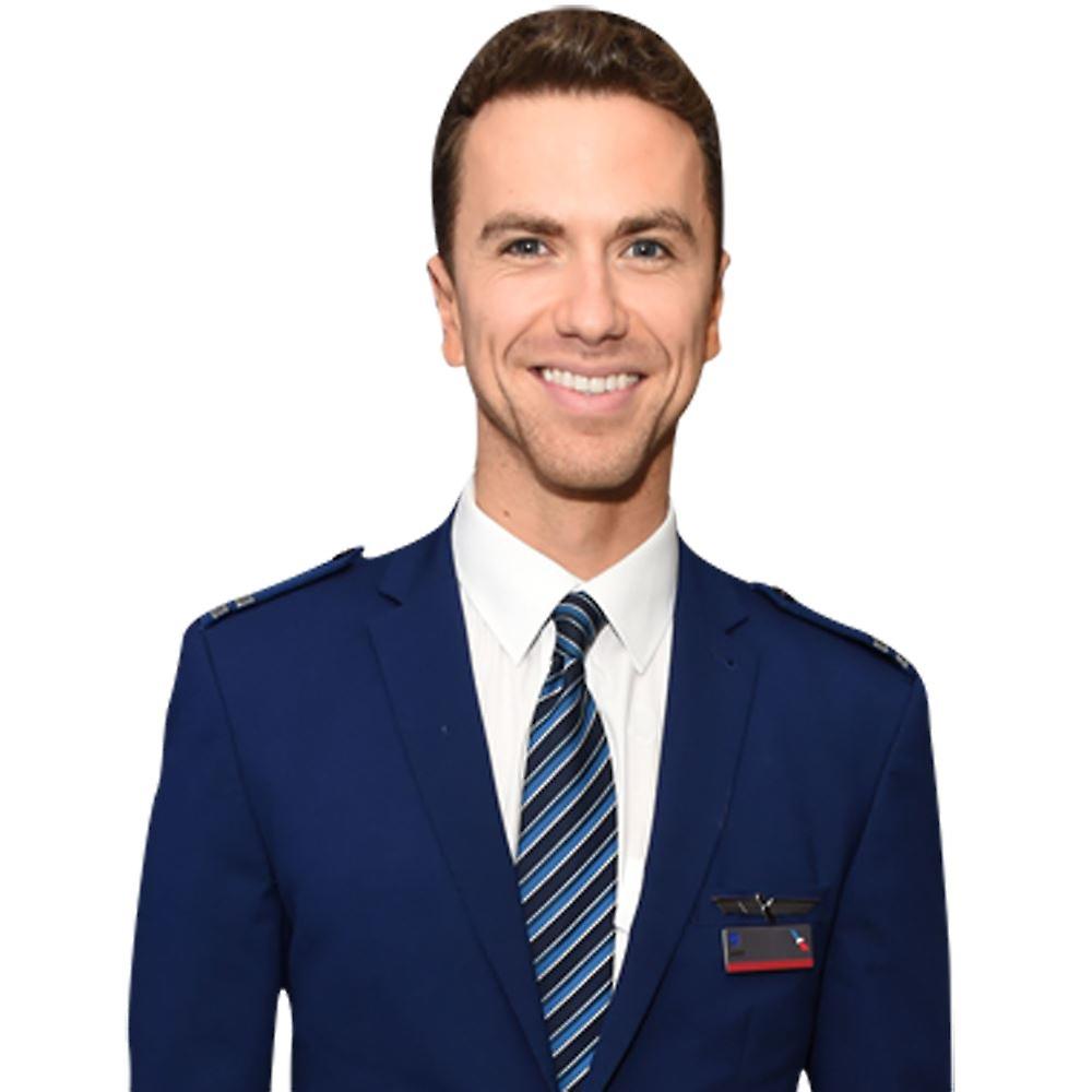Richard Fleeshman (Blue Suit) Half Body Buddy Cutout