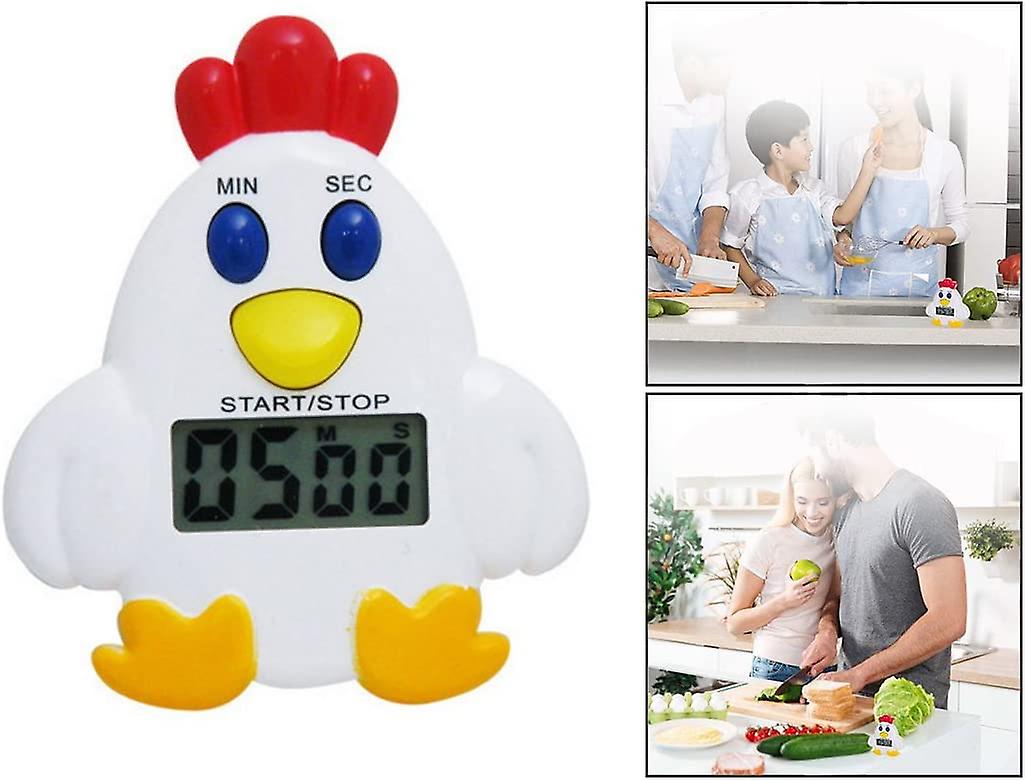 Kitchen Timer(6.5*5.5cm), Lcd Digital Timer, Countdown Timer In Chick
