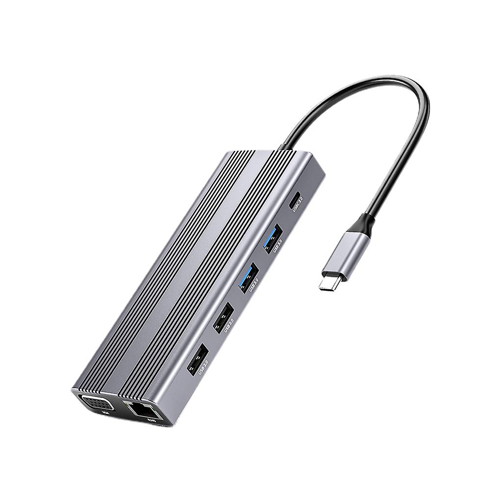 USB C Hub 3.0 5Gbps HighSpeed Datenübertragung USB Splitter für Laptop, U Disk