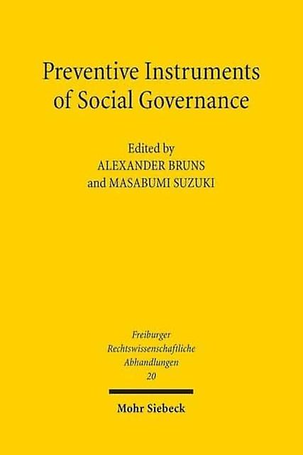 Preventive Instruments Of Social Governance by ISD International - IPSUK Paperback