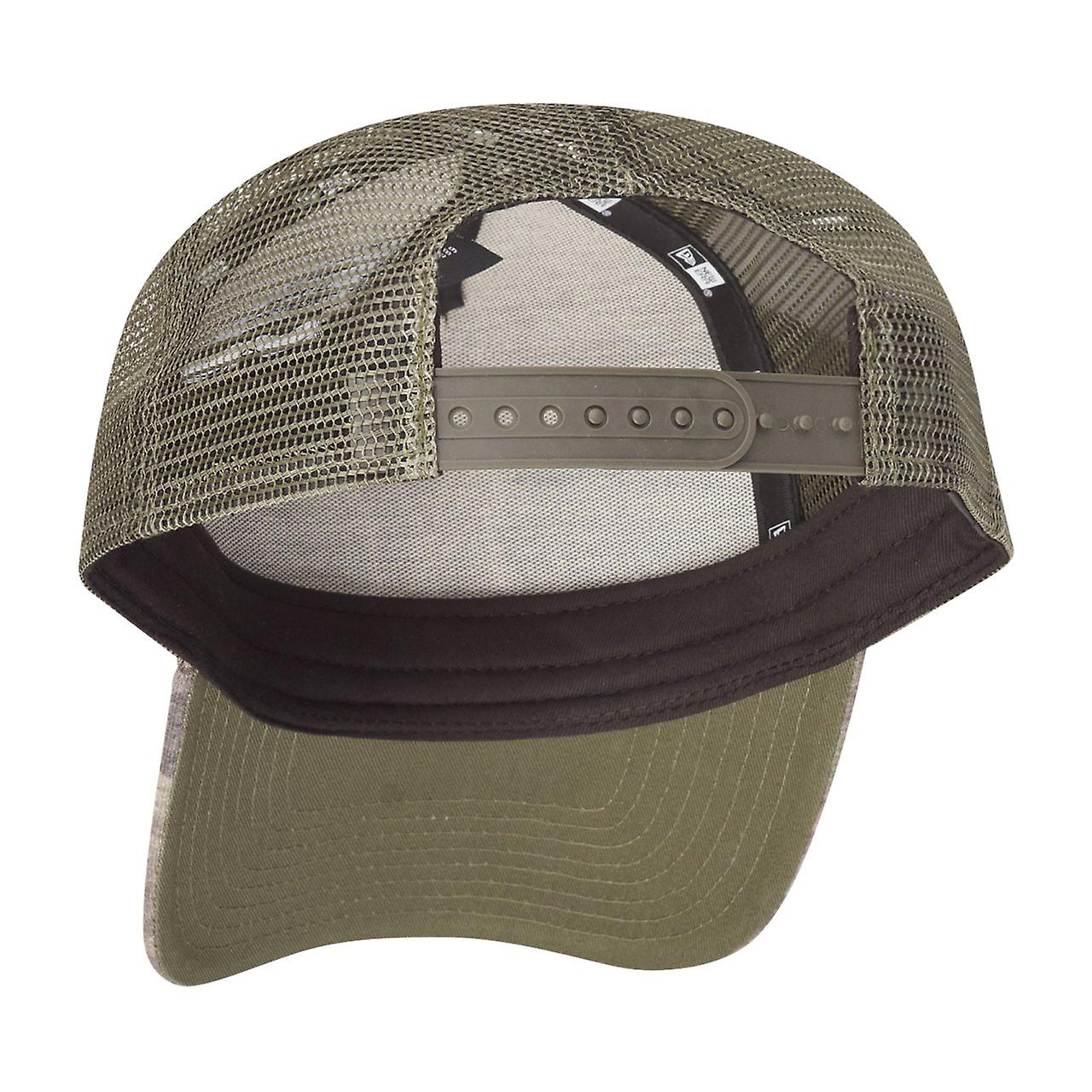 Shop New Era New York Yankees 9Forty A-Frame Trucker Cap In Vegas Gold - Fast Shipping & Easy