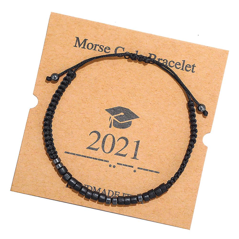 Creative Black Iron Stone Bracelet