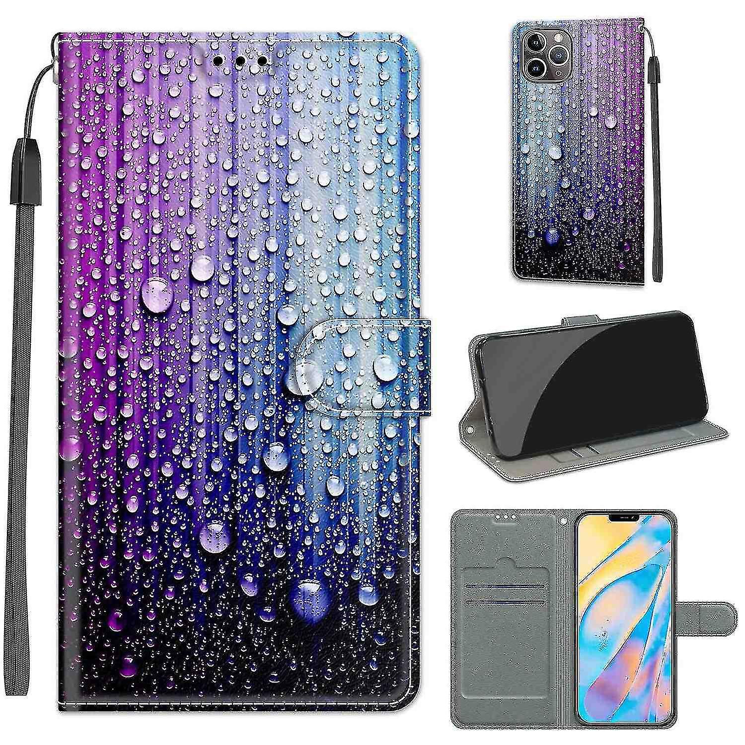 Compatible With Iphone 12 Pro Max Abstract Water Drops Mobile Case
