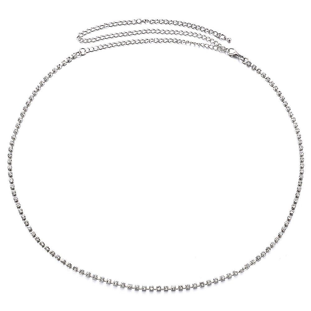 Women's Diamante Chain Belts