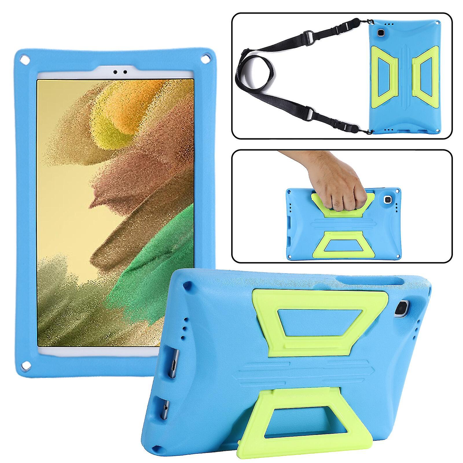 Stylish Era Design | Vibrant Colors | Dual Hidden Stands | Adjustable Shoulder Strap | Comfortable Grip | For Samsung Tab A7 Lite 8.7, Durable