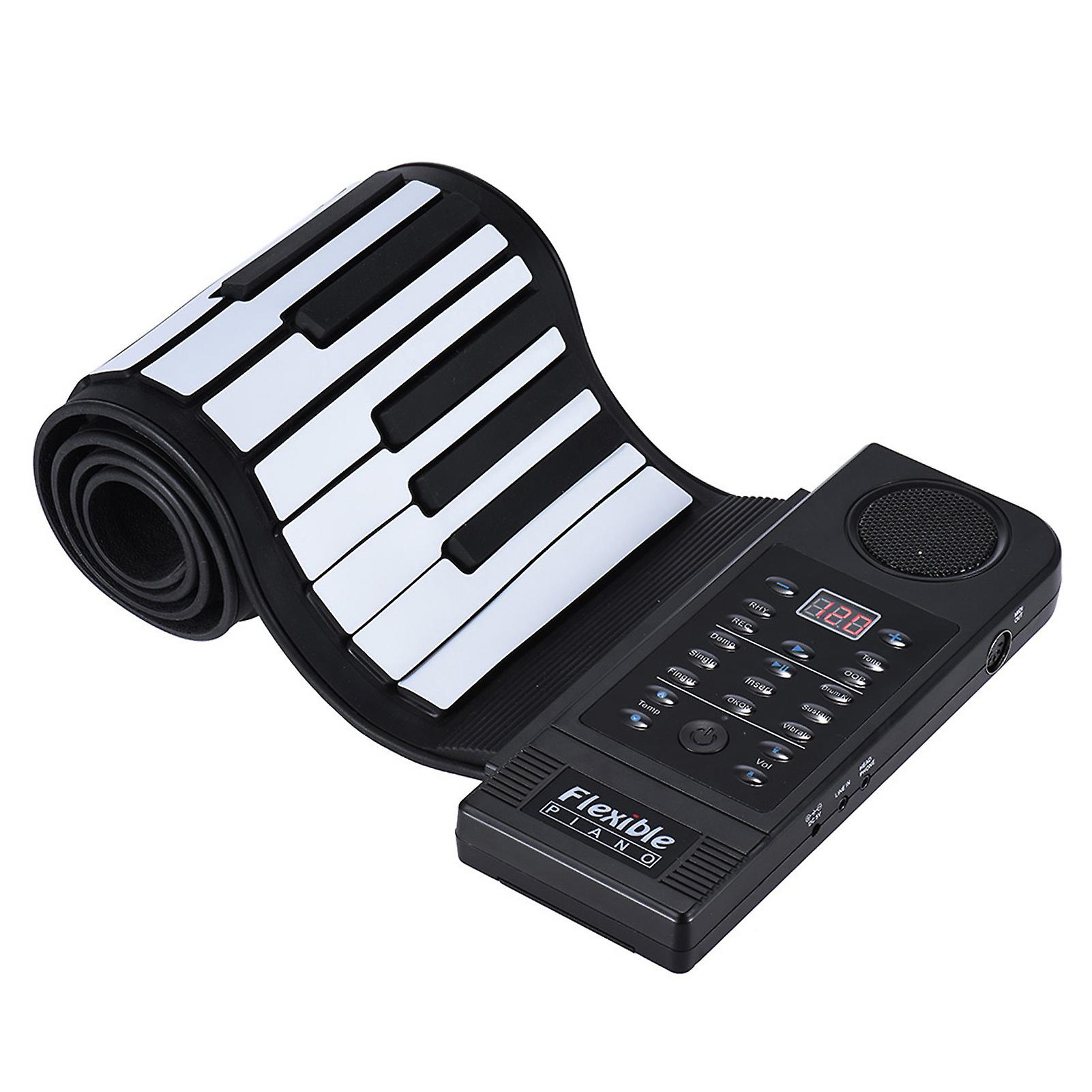 Portable Silicon 61 Keys Roll Up Piano Electronic Midi Keyboard