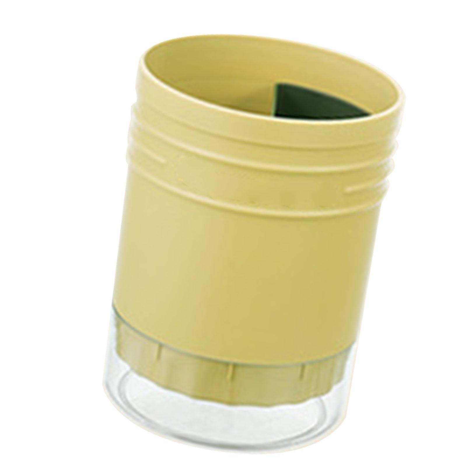 Round Chopstick Drainer Organizer Household Multifunctional Kitchen Tableware Draining Rack Container Yellow