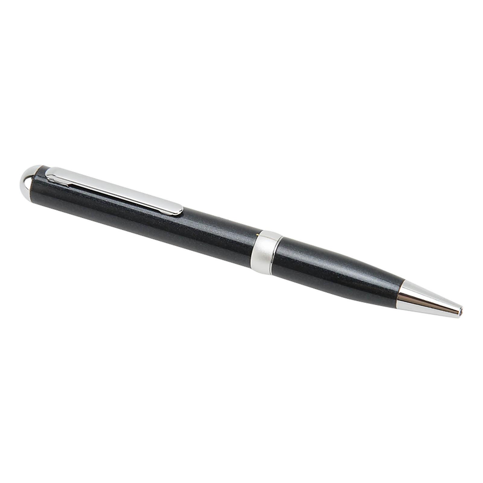 Voice Recording Pen Voice Activated Noise Reduction High Sensitivity Digital Voice Recorder for MP3 Playback Neutral English, Black 128GB