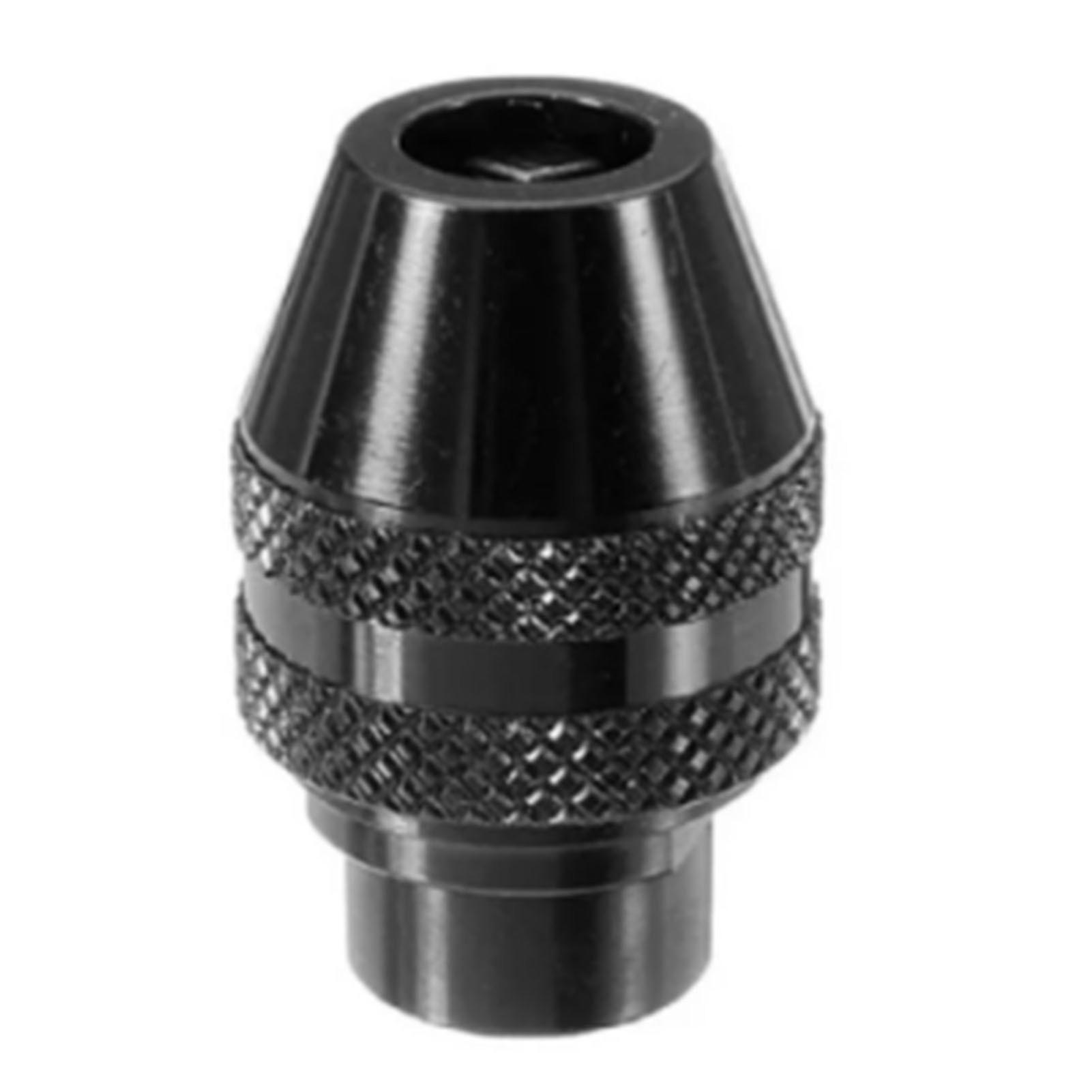 Mini Drill Chuck 0.3-3.2mm Three-Jaw Rotary Tool Collet Durable Metal High Precision Stable Clamping Accessory for Electric Grinde