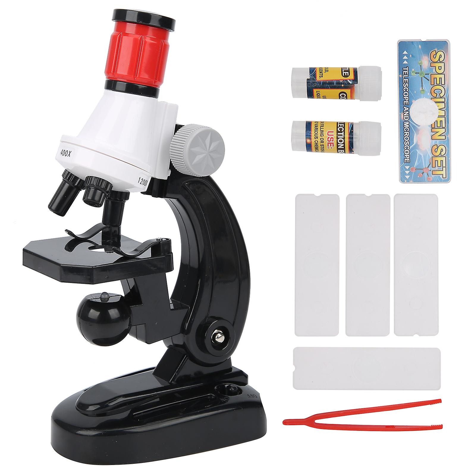 1200X Magnification High Definition Microscope Biological Microscope Toy for Children