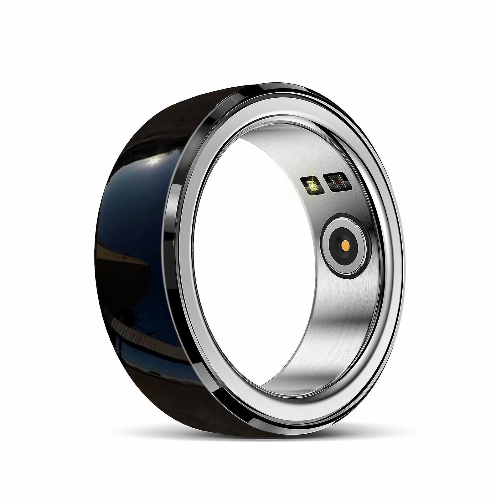 Smart Ring, Smart Wearable Ring health Heart Rate Monitor, Sport Tracker Monitoring for Tally Counter, Sleeping, Distance, Calories, App Control, Wate