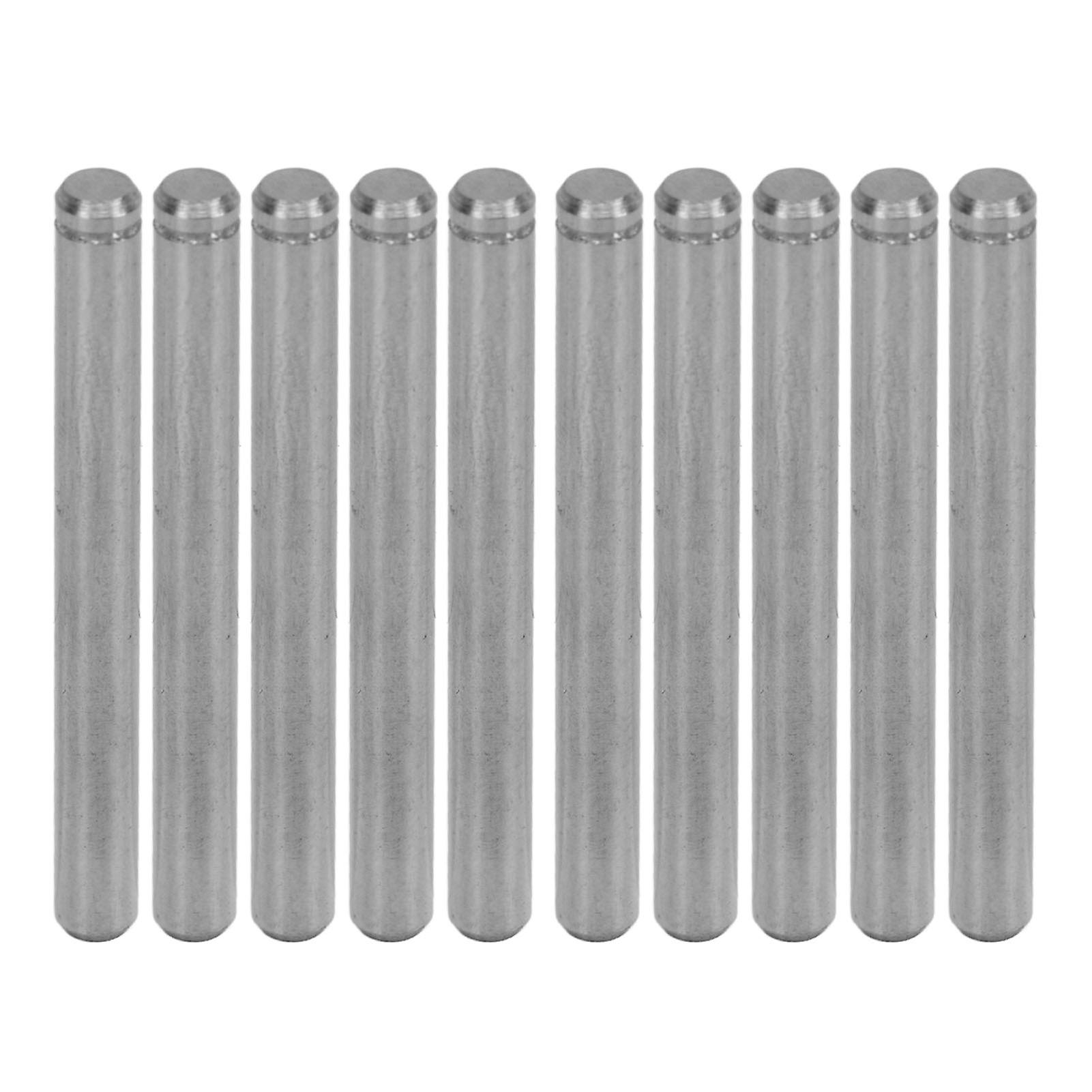 10Pcs RC Model Accessory 40mm Length 4mm Diameter Motor Axle Rod Replacement for Model