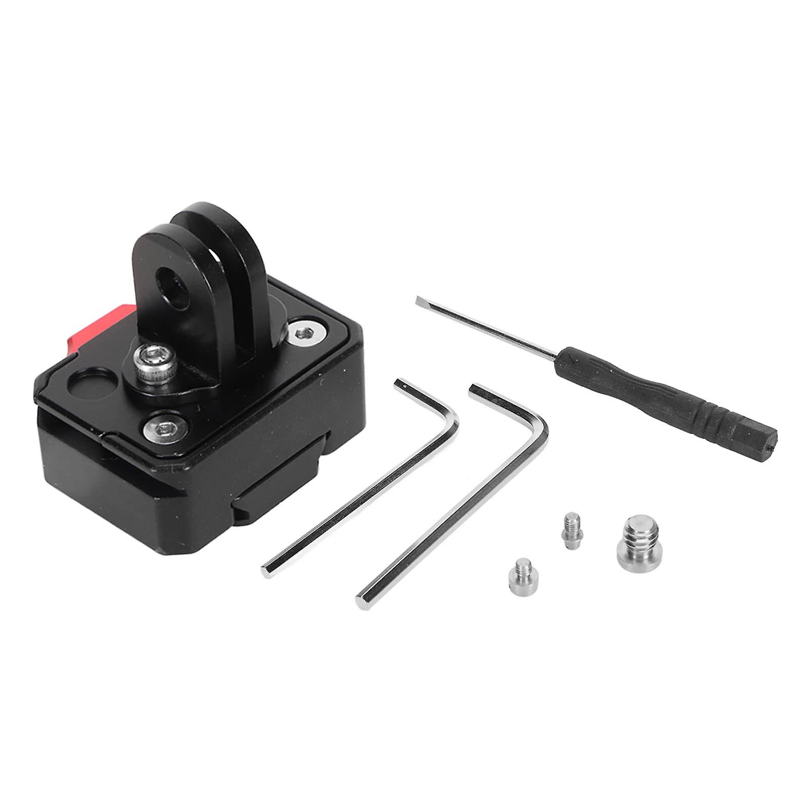 Quick Release Plate Parallel Slot 38mm V Lock Mount Easy Operation Stable Aluminium Alloy Tripod Parts for Ball Head