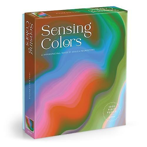 Sensing Colors By Jessica Poundstone 1000 Piece Puzzle by Galison Paperback Book