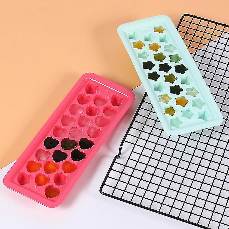 26 Hole Five-pointed Star Love Shape Silicone Mold