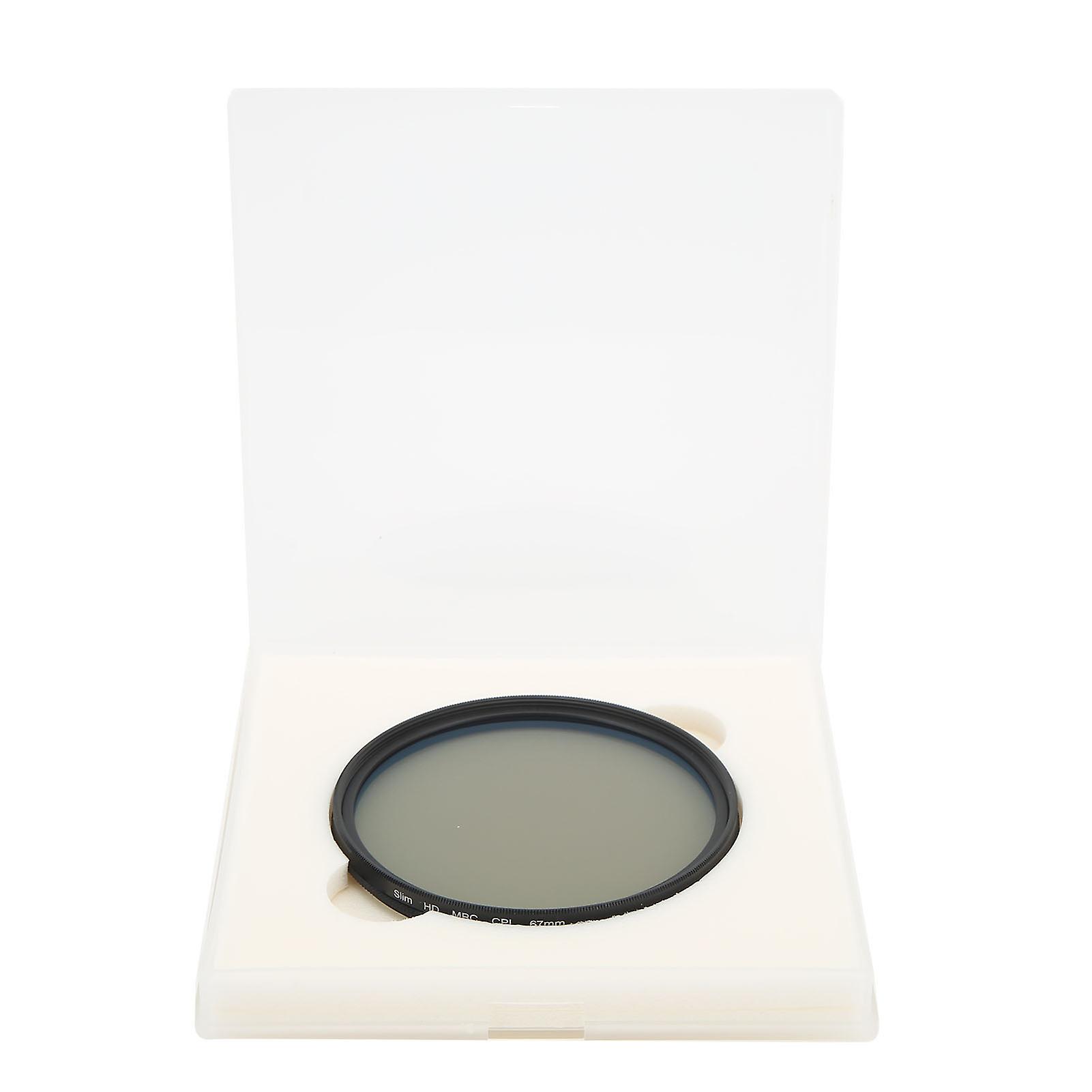 67mm CPL Circular Polarizer Lens Filter: Enhance Colors, Reduce Glare, Perfect Clarity