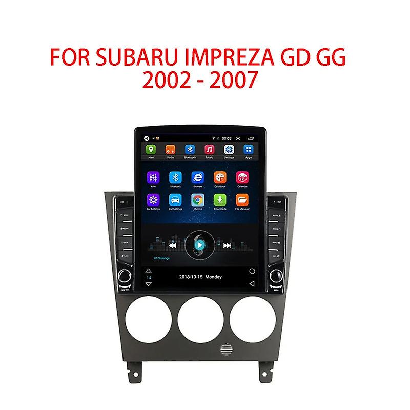 9.7" Android For Subaru Impreza GD GG 2002 - 2007 Tesla Type Car Radio Multimedia Player Navigation