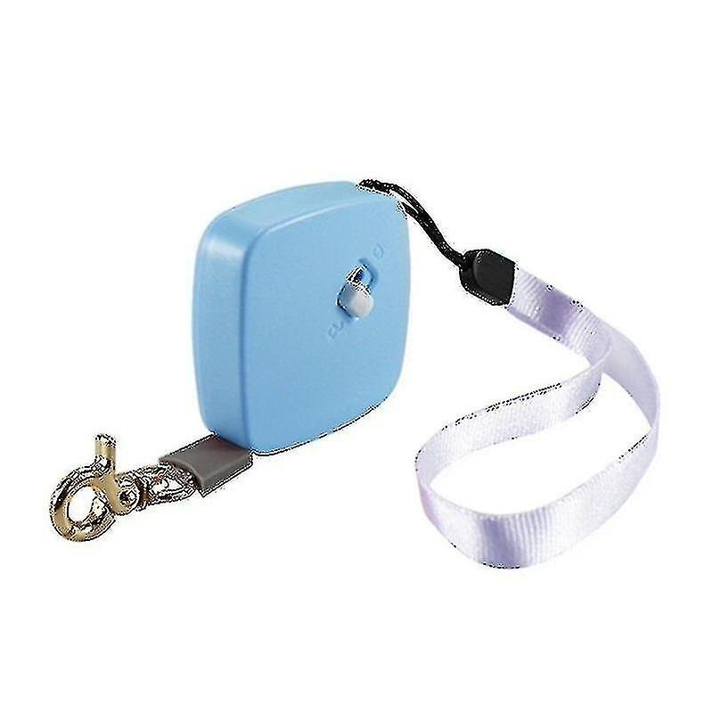 Outdoor walking pet leash flat leash * square 1 piece blue