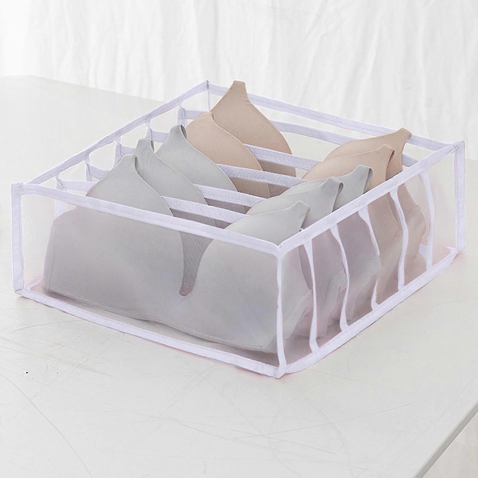 Foldable Mesh Underwear Storage Box - Organize Your Socks, Bra, and Panties
