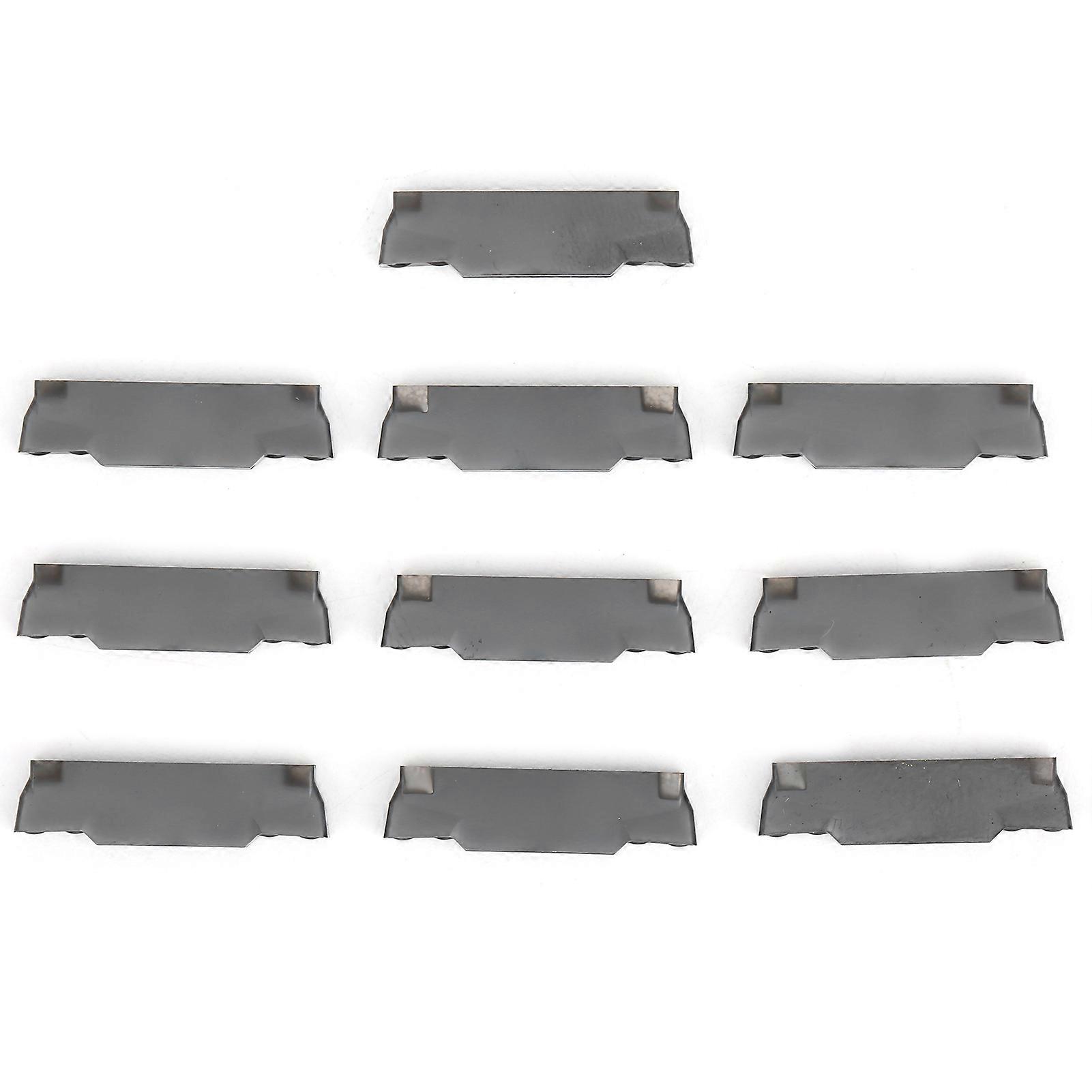 10pcs Cnc Lathe Turning Insert Indexable Solid Carbide Blade Cutting Tool Mgmn300m Lda