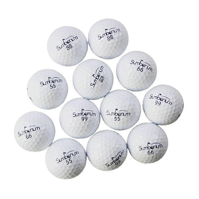 12Pcs Compeon Golf Practice Balls For Beginners Professionals
