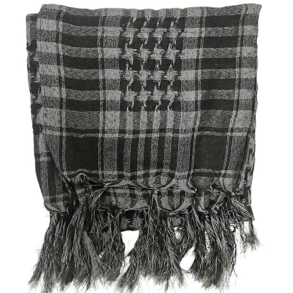 Palestine Shawl - Grey and Black