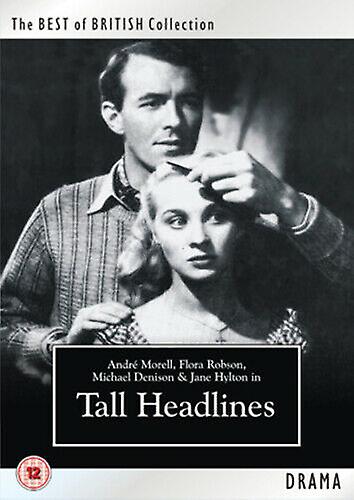 The Tall Headlines DVD (2008) Andre Morell Young (DIR) cert 12 - Region 2