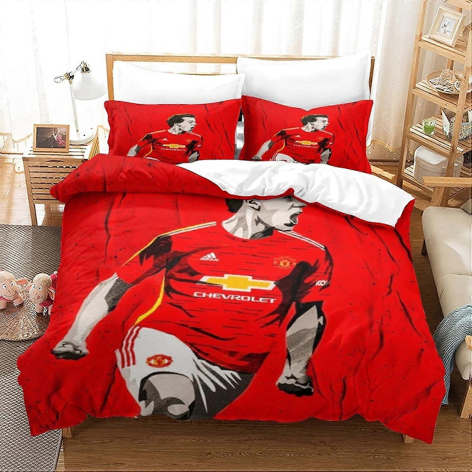 Luxury Bedding Adidas Quilt Cover 100% Cotton Cars Lightning