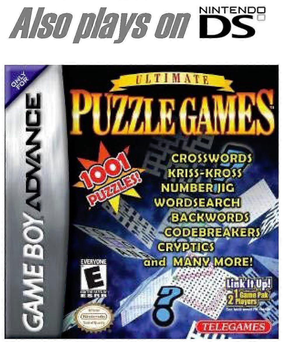Ultimate Puzzle Games (GBA) - PC CD - New & Sealed