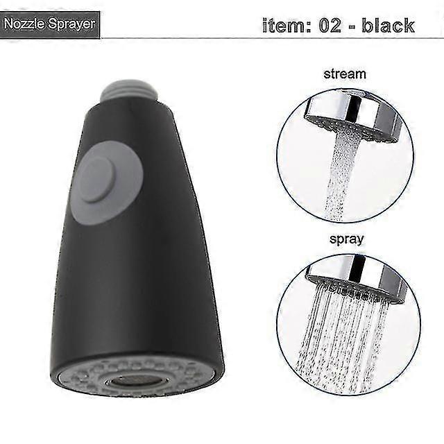 2024 فوهة بخاخ صنبور المطبخ تسحب رأس رذاذ الدش G1 / 2 ملحق الحنفية