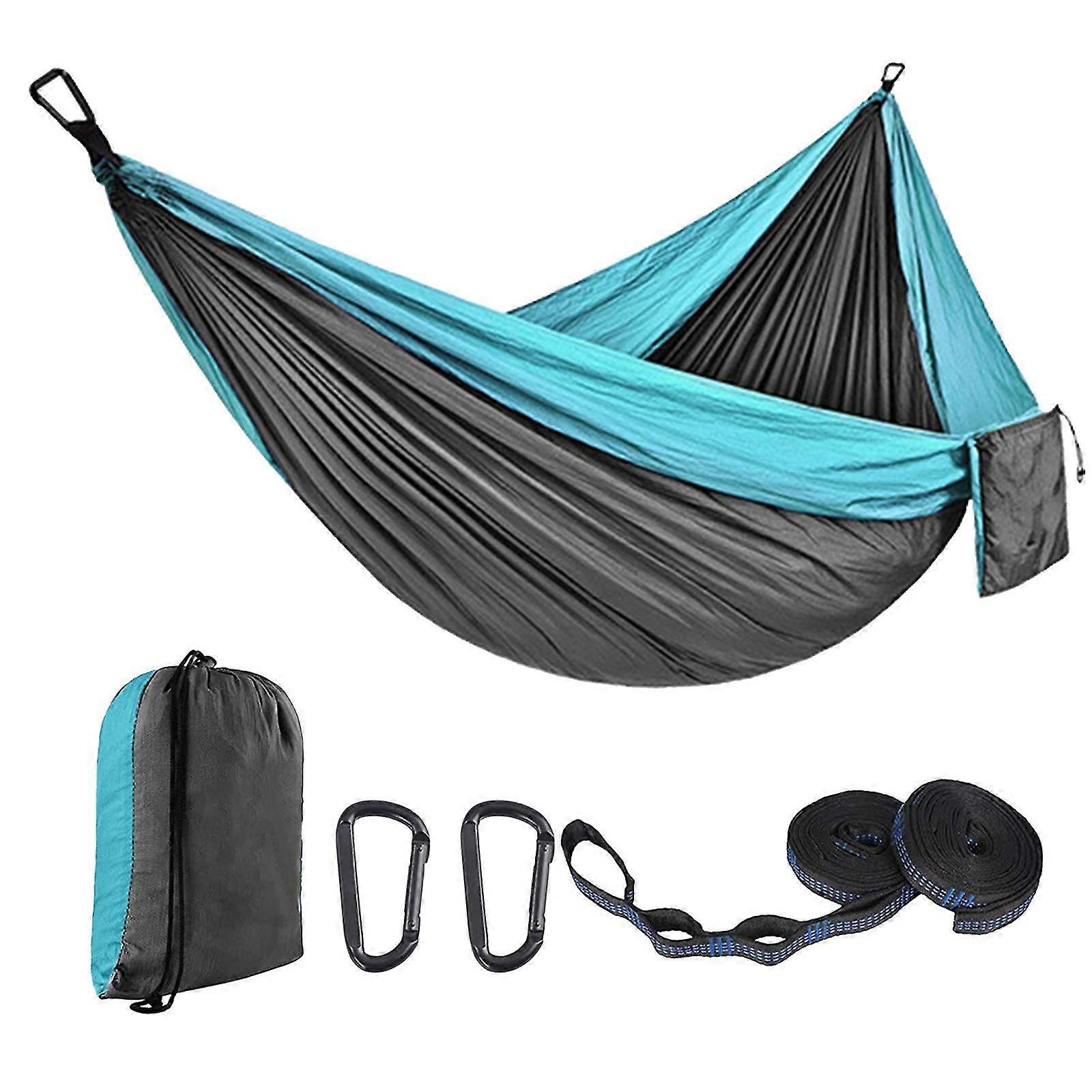 テントポール&ステークスポータブルで軽量なナイロンスリングベッド、2つの安全バックルタイロープNo0971付き