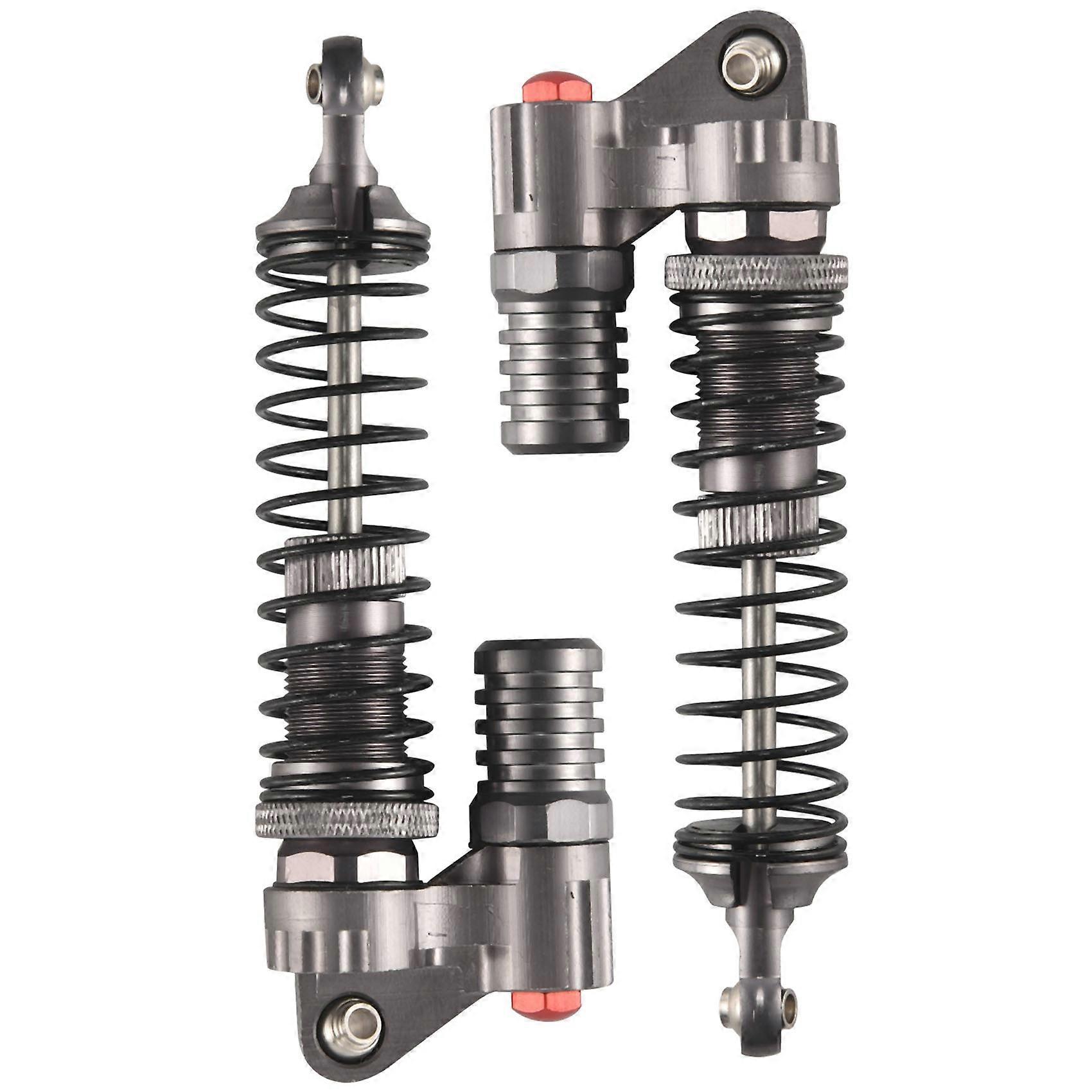 2 قطعة سبائك الألومنيوم 90 مم ممتص الصدمات ل 1/10 مقياس RC الصخور الزواحف المحورية Scx10 D90 شاحنة